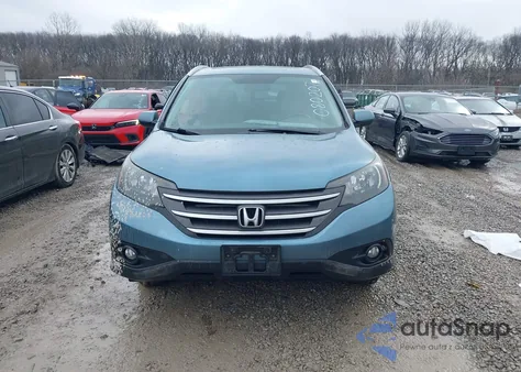 2013 Honda Cr-V Ex-L from USA, damaged, VIN 5J6RM4H79DL080207